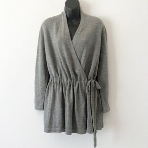 Steven Alan Shawl  Neck Wrap Sweater